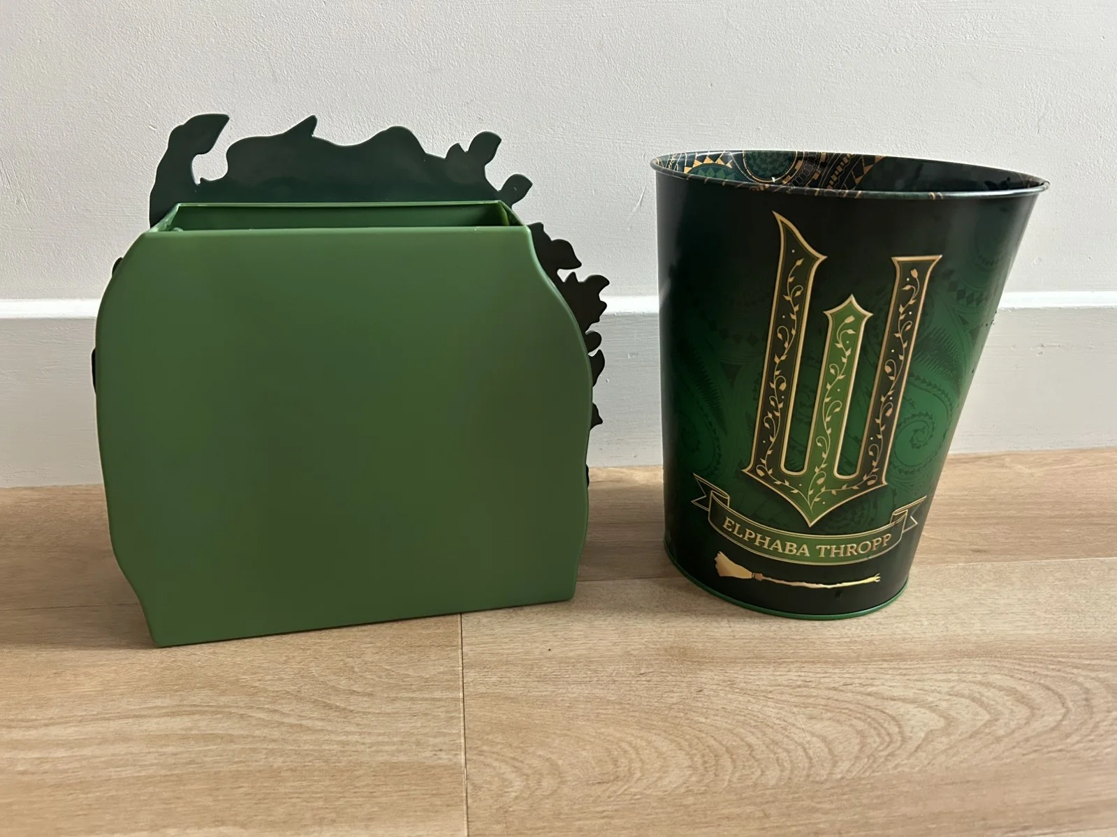 Wicked For Good Elphaba Popcorn Buckets & Glinda Cup Odeon Cinema UK Rare New, image 5