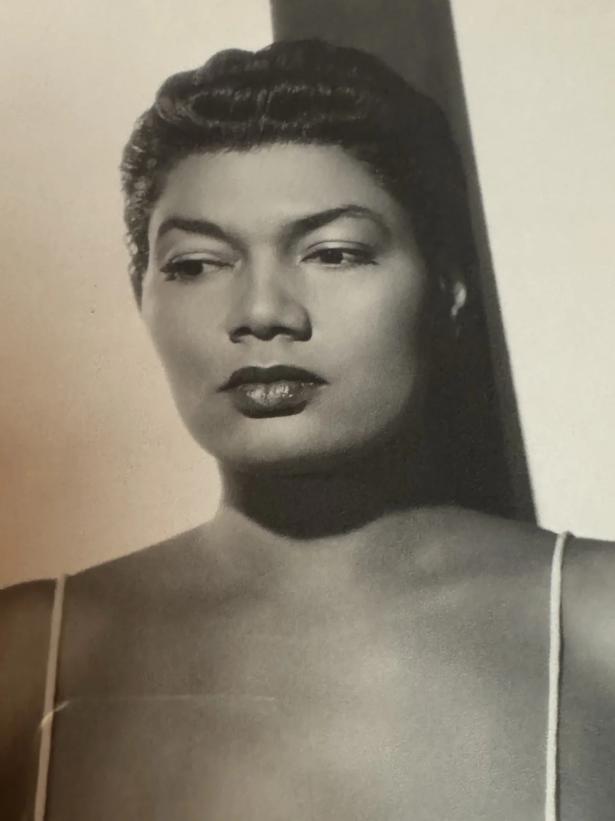 Pearl Bailey — Pearl Bailey 1955 Beautiful Signed Vintage Original Dblwt Photograph COA vintage, изображение 3