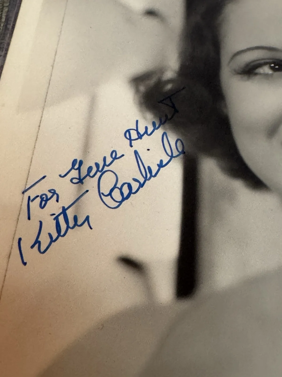 Kitty Carlisle — Kitty Carlisle Murder at Vanities 1934 Signed Vintage Original Dblwt Photo COA, изображение 2