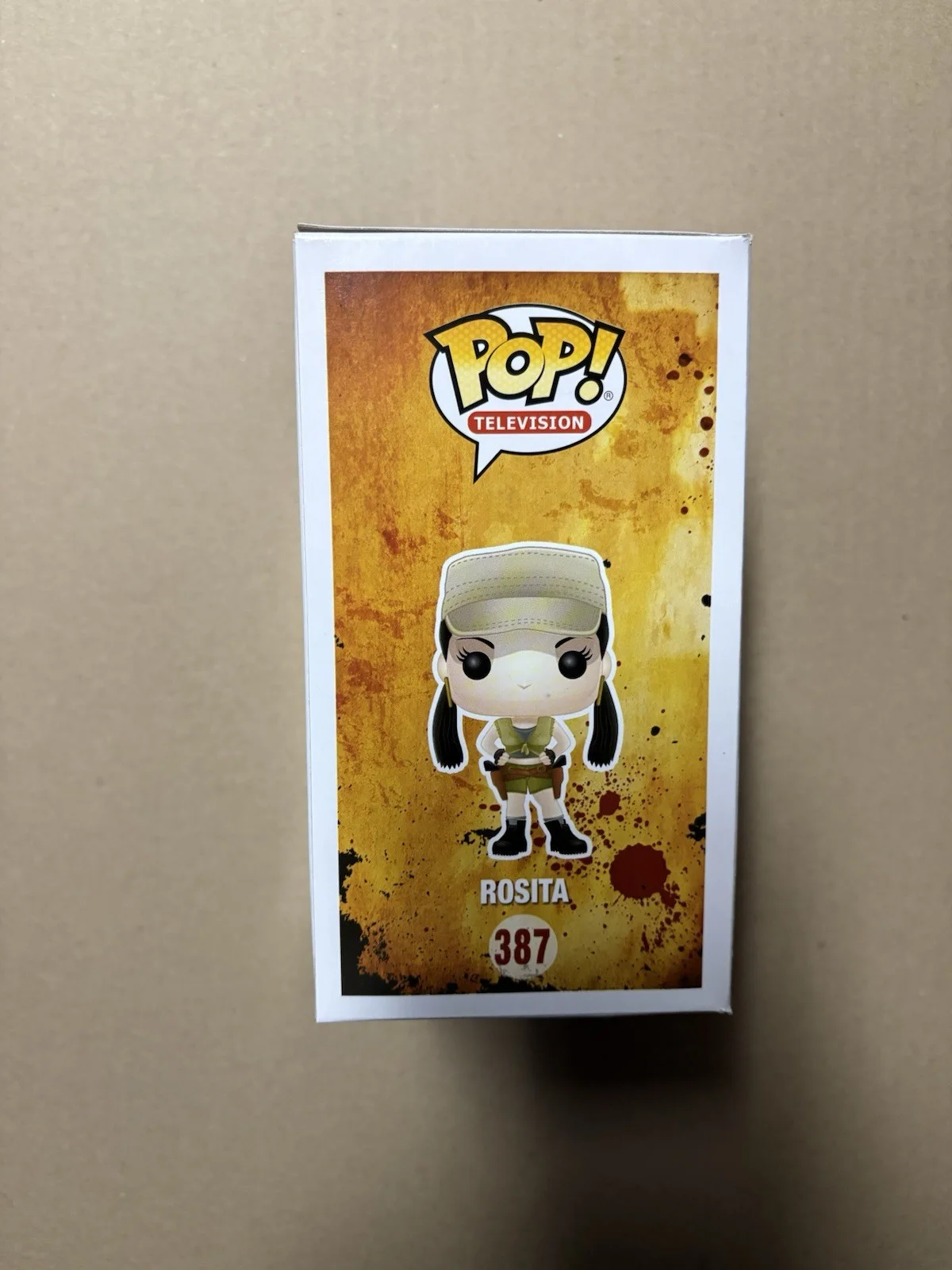 Christian Serratos — Walking Dead Christian Serratos Funko 387 Rosita Signed Autograph JSA COA, изображение 4