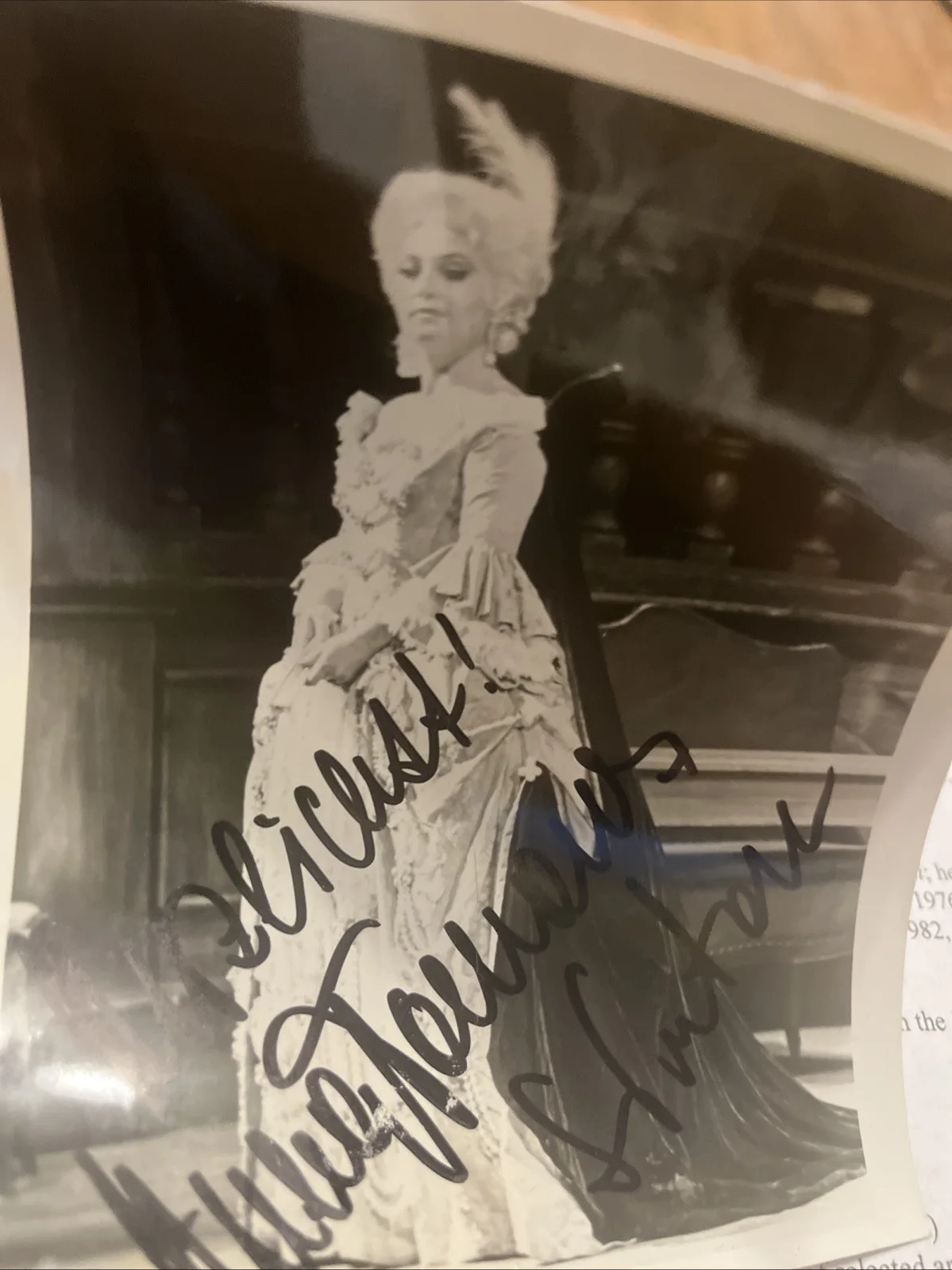 Anna Tomowa- Sintow Autograph, image 4