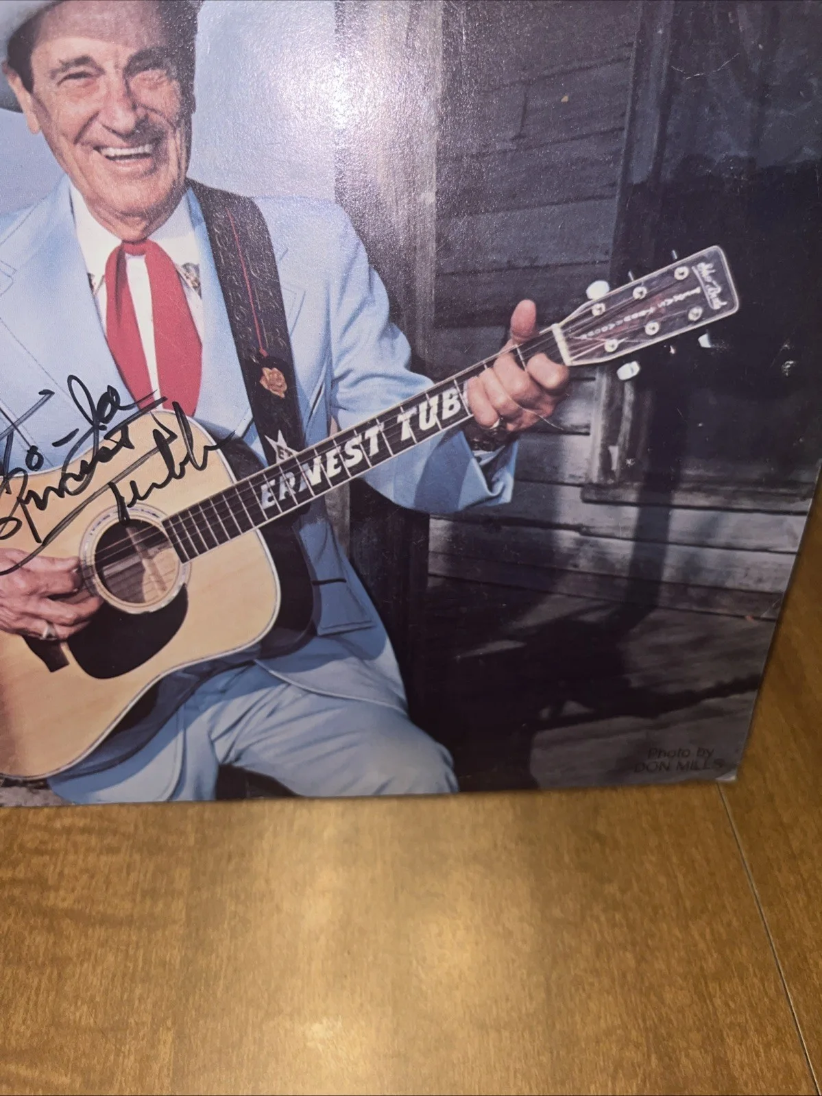 8 X 10 Color Photo Print Signed By Ernest Tubb, image 4