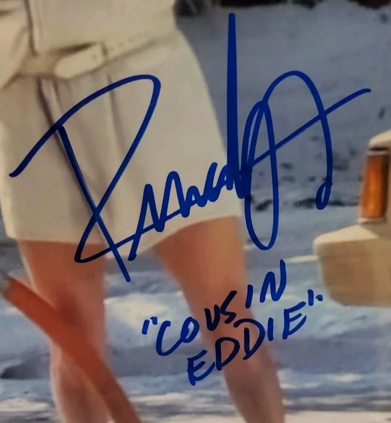 Randy Quaid — NICE FRAMED & Matted Randy Quaid Autographed 11x14 Photo Christmas Vacation JSA, image 3