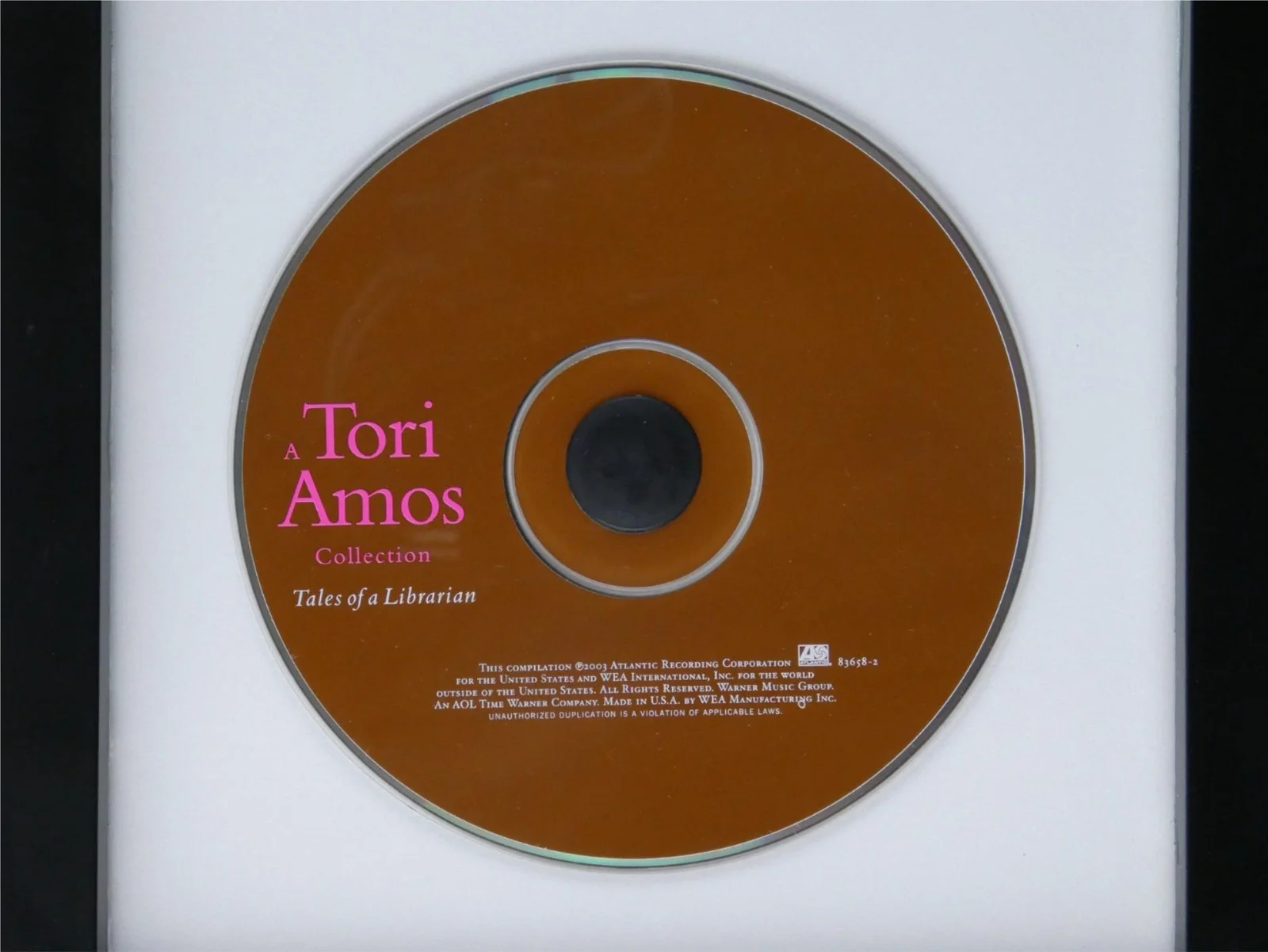 Tori Amos Signed CD Tales from a Librarian Framed Display Matted w/Cover JSA COA, image 5