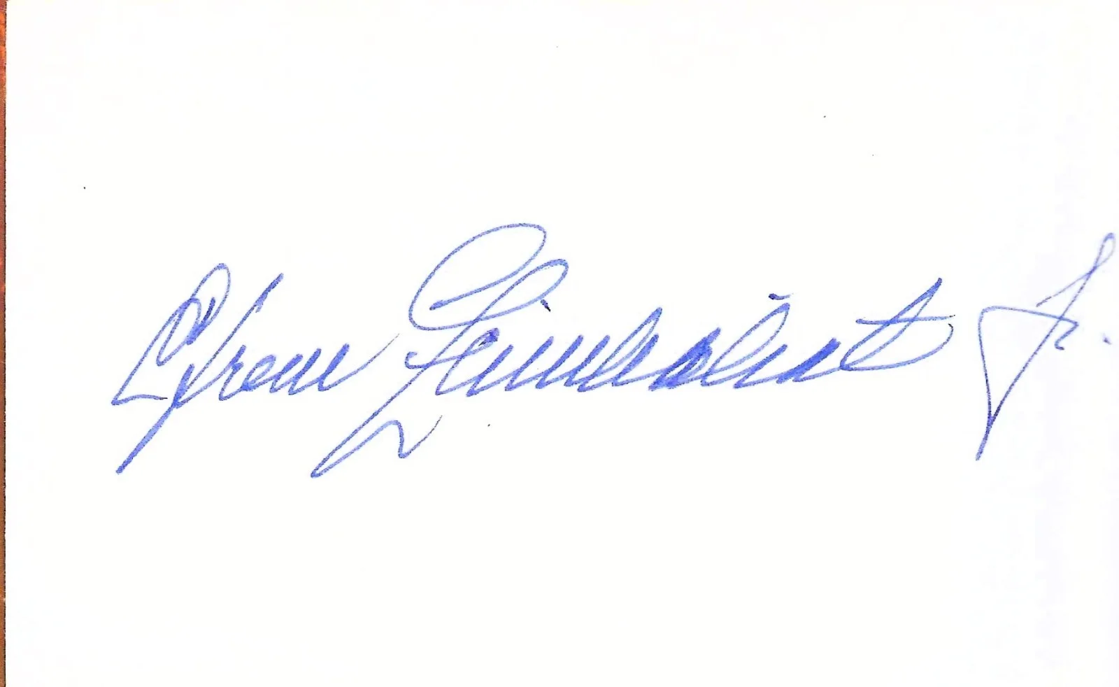 efram zimbalist Jr — 77 SUNSET STRIP Efram Zimbalist Jr. signature card with COA + FIRST COMIC, image 2
