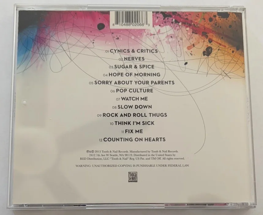 Icon For Hire Self-titled Album CD Signed Autographed Poster 2013 Tooth & Nail, image 4