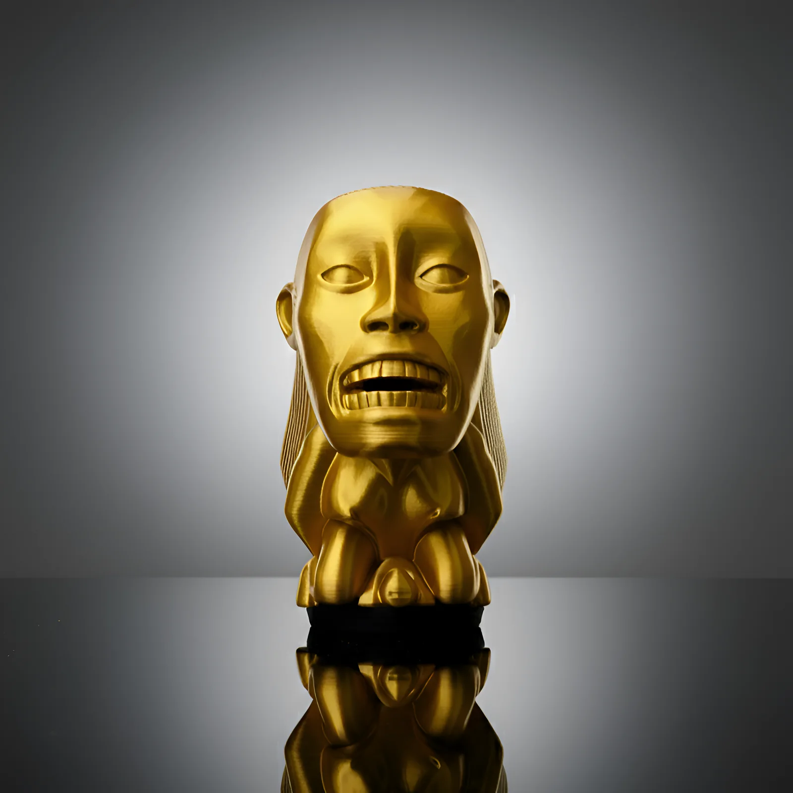 The Golden Idol / Fertility Idol prop Inspired by Indiana Jones - 3D Printed 1:1, изображение 3