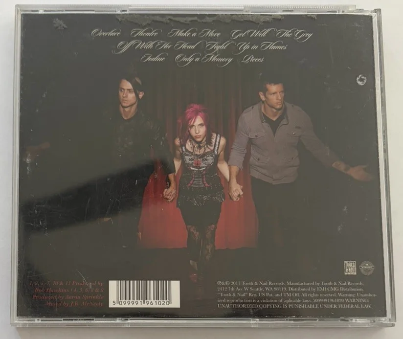 Icon For Hire Scripted Signed Autographed CD 2011 Tooth & Nail Records Very Good, image 3