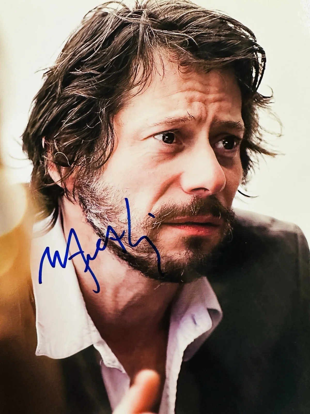 Mathieu Amalric — Mathieu Amalric signed 8x10 Photo. Daniel Craig’ Quantum Of Solace Bond 007