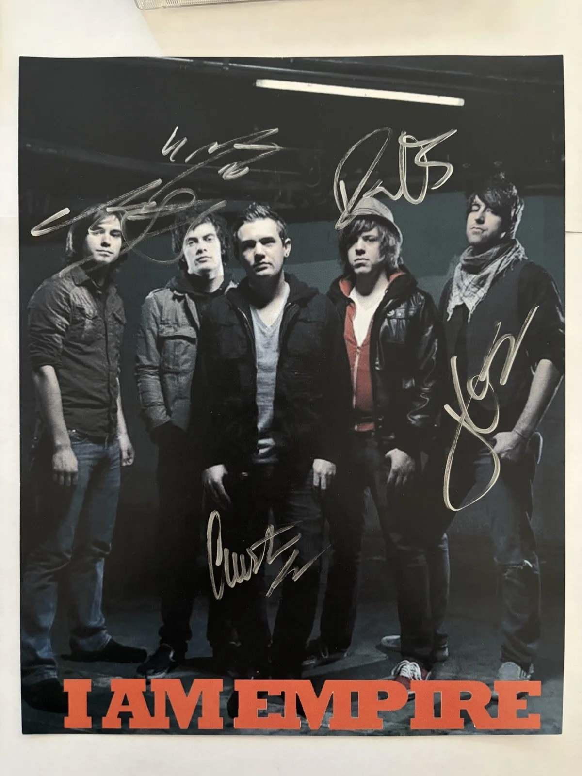 I Am Empire Signed Autographed Photo CD Lot Self-titled Anchors Kings Tooth Nail, изображение 4