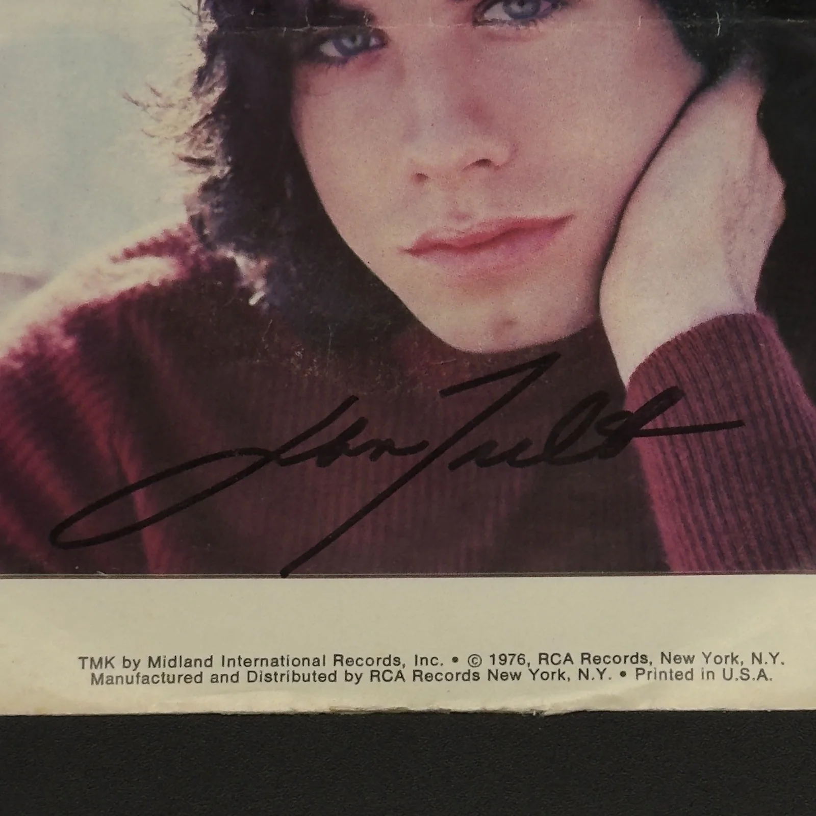 John Travolta Signed Let Her In & Big Trouble 7" Vinyl Single Autograph - RARE!, изображение 2