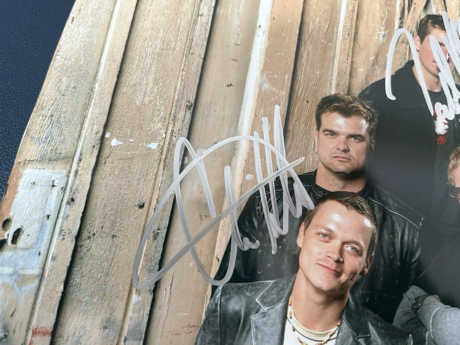3 Doors Down Band Signed Autograph 8x10 Photo Brad Arnold, Matt Roberts, Todd, изображение 3