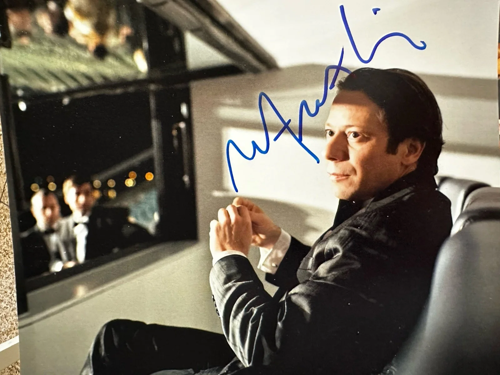 Mathieu Amalric — Mathieu Amalric signed 8x10 Photo. Daniel Craig’ Quantum Of Solace Bond 007