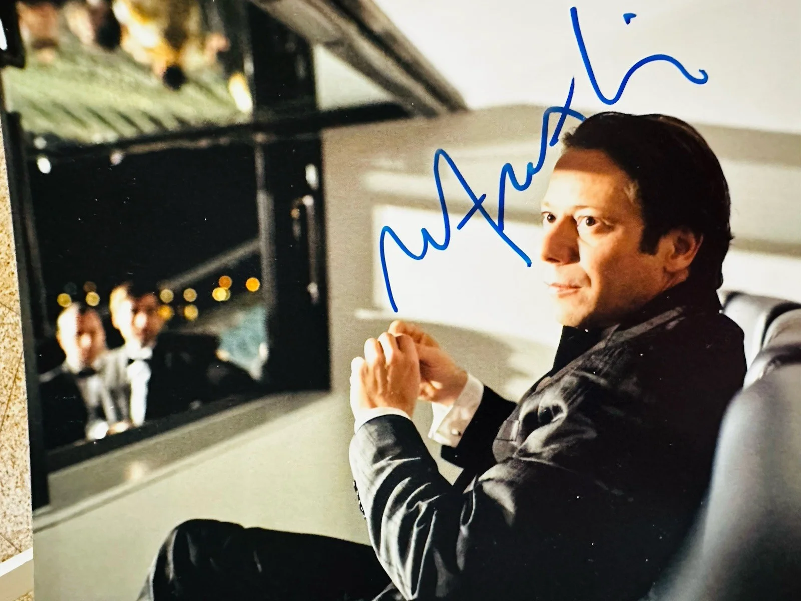 Mathieu Amalric — Mathieu Amalric signed 8x10 Photo. Daniel Craig’ Quantum Of Solace Bond 007, изображение 2