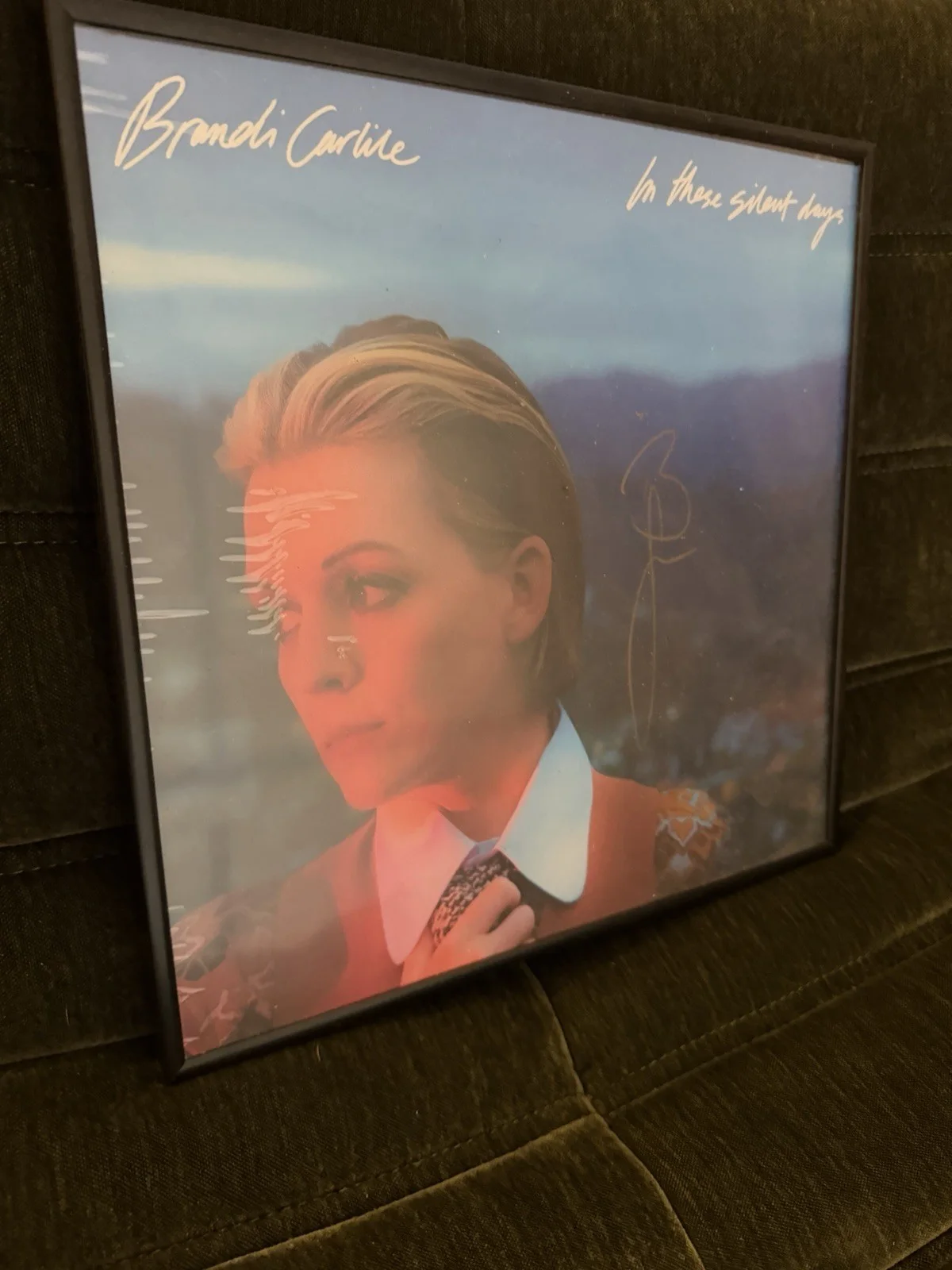 Brandi Carlile In These Silent Days Autographed Original Vinyl Record cover, изображение 3