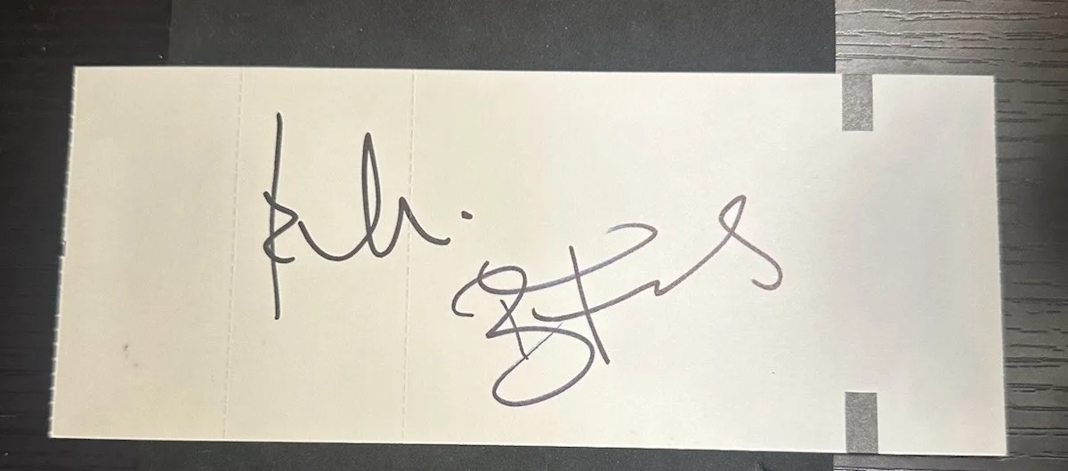 * THE KILLERS * BRANDON & RONNIE * Signed Tickets From Video Shoot 2/24/14 READ, изображение 2