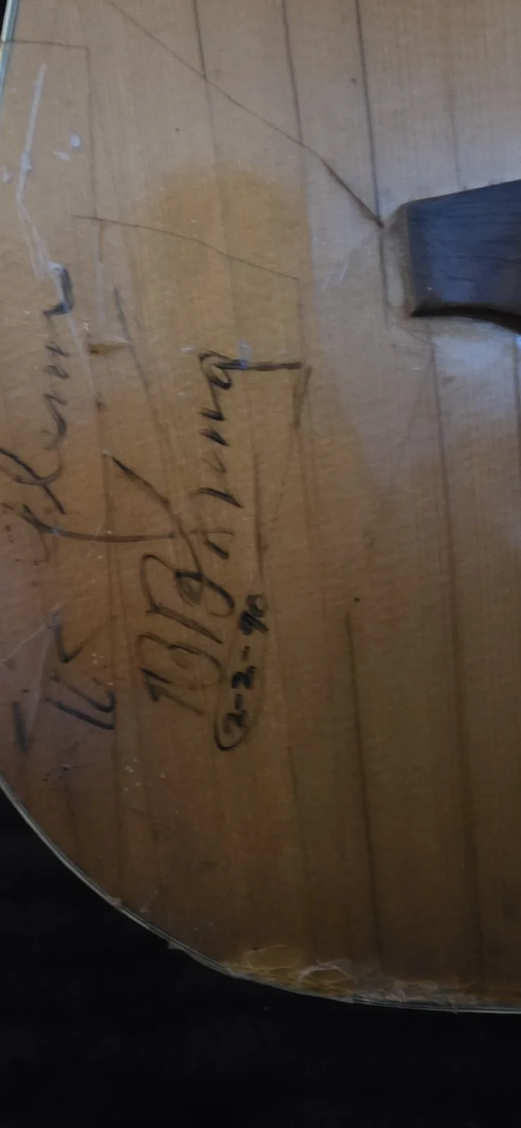 BB KING Signed Acoustic Guitar, image 2