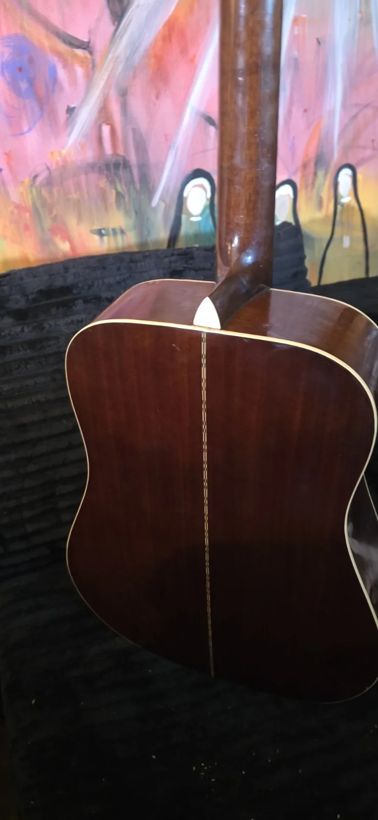BB KING Signed Acoustic Guitar, image 4
