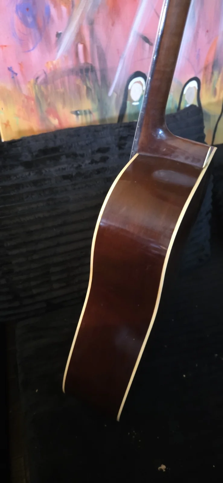 BB KING Signed Acoustic Guitar, image 5