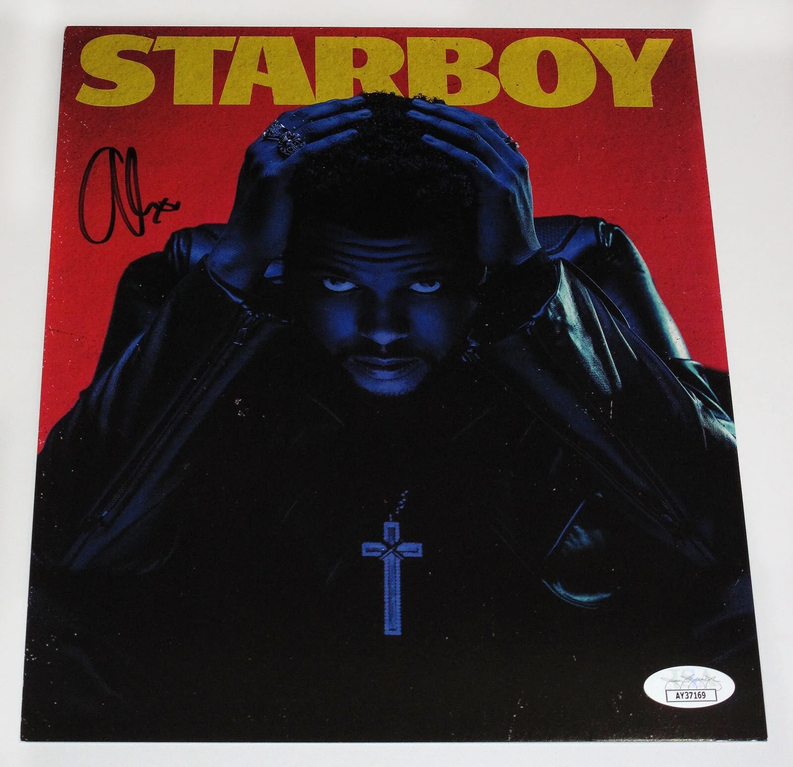 THE WEEKND — The Weeknd signed "STARBOY" "8x10 Promo Photo b LIMITED ED. Able Tesfaye JSA COA, изображение 4