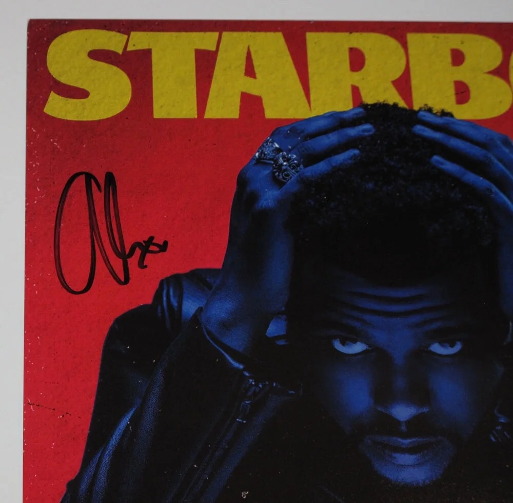 THE WEEKND — The Weeknd signed "STARBOY" "8x10 Promo Photo b LIMITED ED. Able Tesfaye JSA COA, изображение 5
