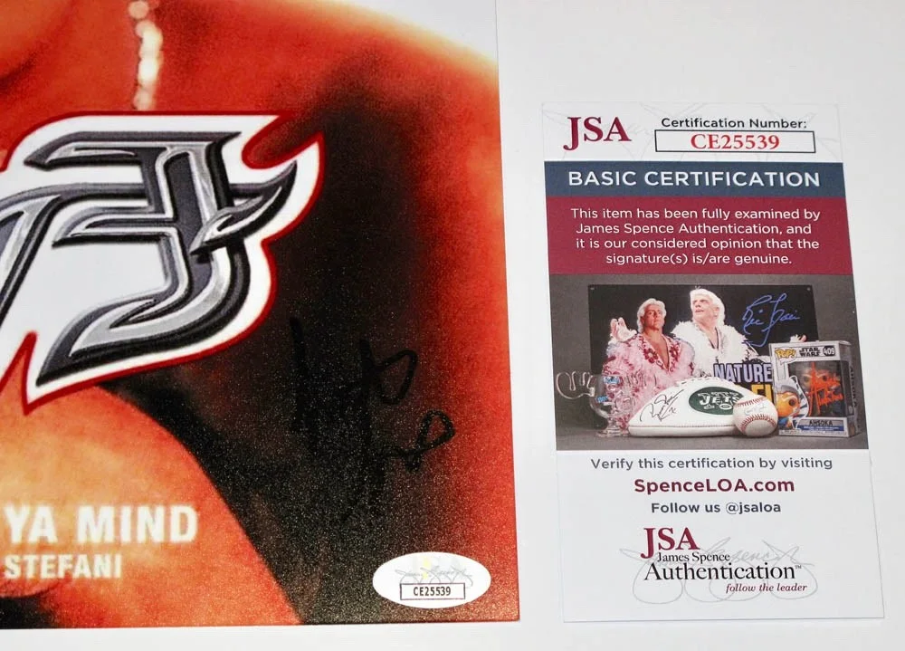 SCOTT STORCH — SCOTT STORCH signed Eve & Gwen Stefani "LET ME BLOW YA MIND" 10x10 Photo JSA COA, изображение 3