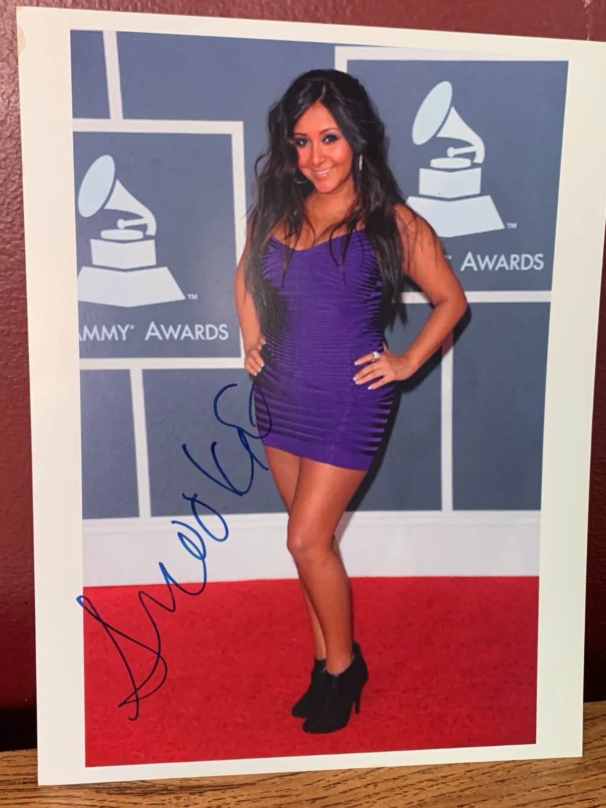 Snooki, Sammi, Anglina — 3 Jersey Shore Autographed Signed Photos 8.5 x 11 & 4 X 6 Snooki, Angle, Sammi, image 3