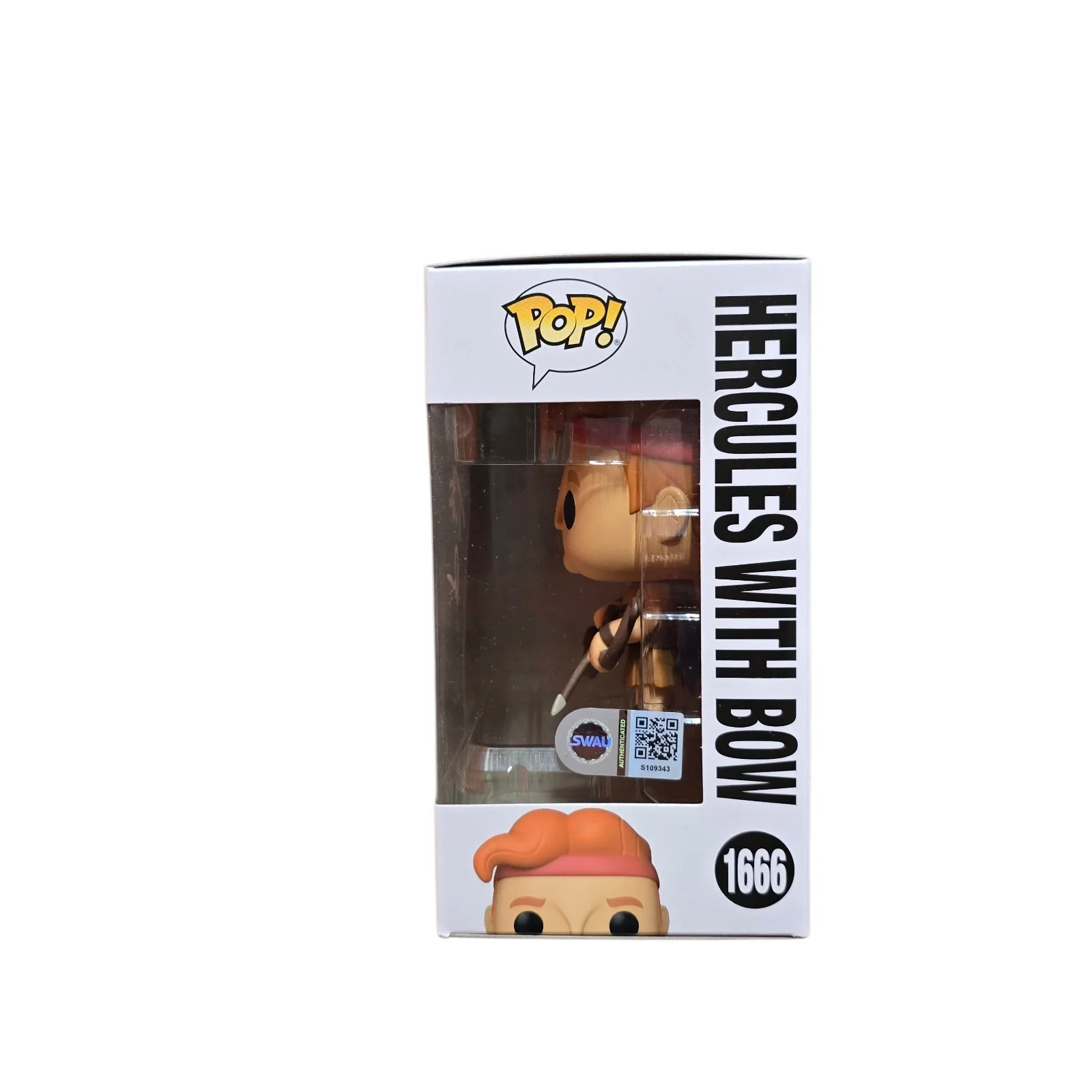 Tate Donovan — Tate Donovan Signed Hercules Funko 1666 Disney SWAU Authenticated RARE, изображение 2