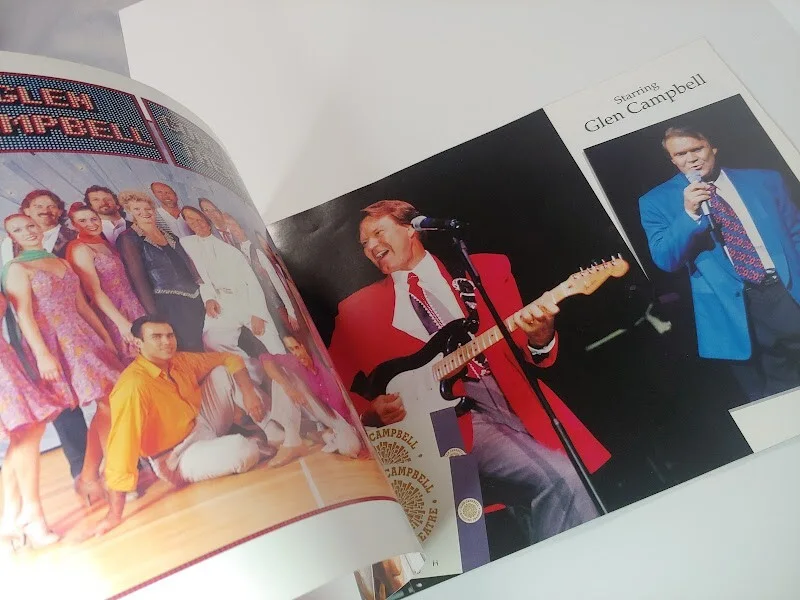 Glen Campbell Autograph Goodtime Show Theatre Program 1994, image 4