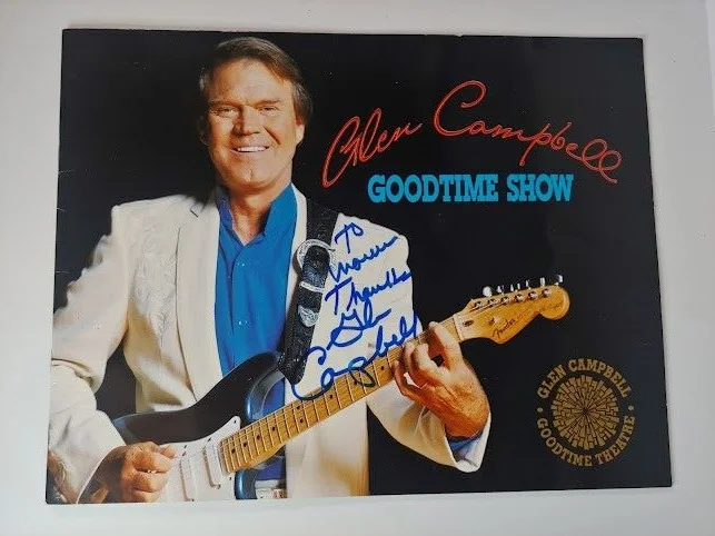 Glen Campbell Autograph Goodtime Show Theatre Program 1994, image 5