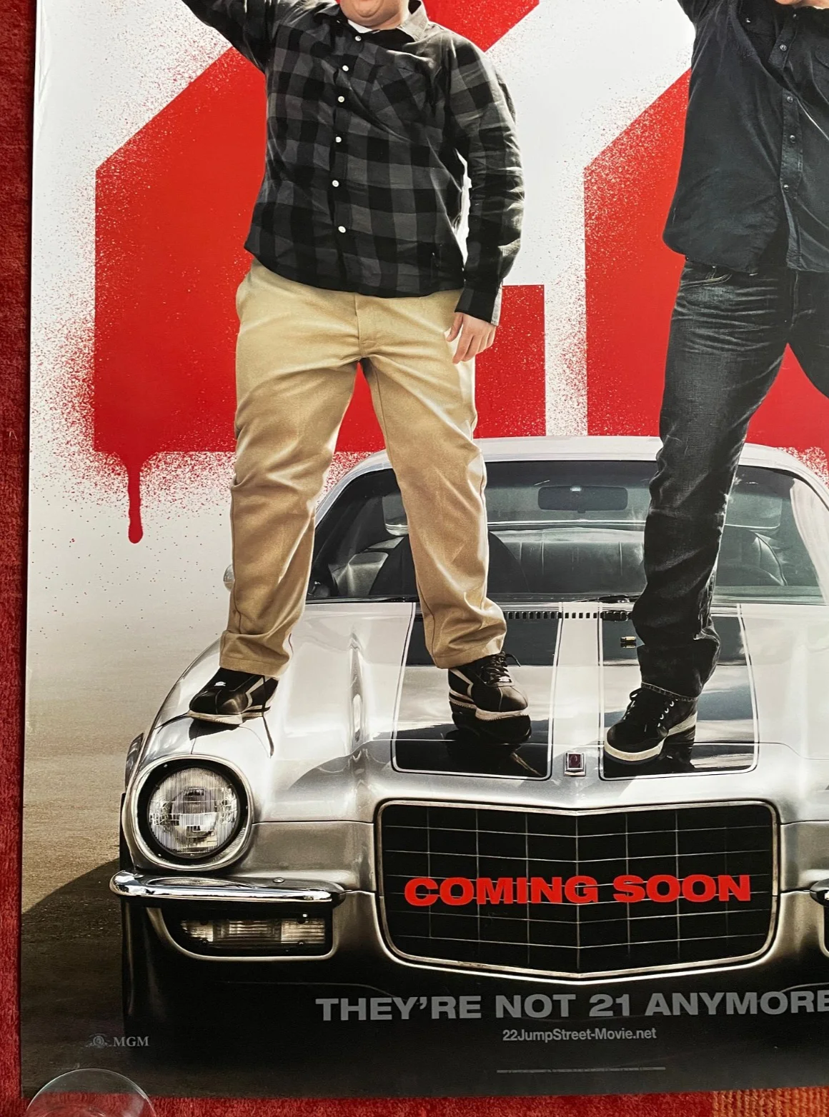 22 JUMP STREET (2014) Original UK One Sheet Movie Film Poster Channing Tatum, изображение 4