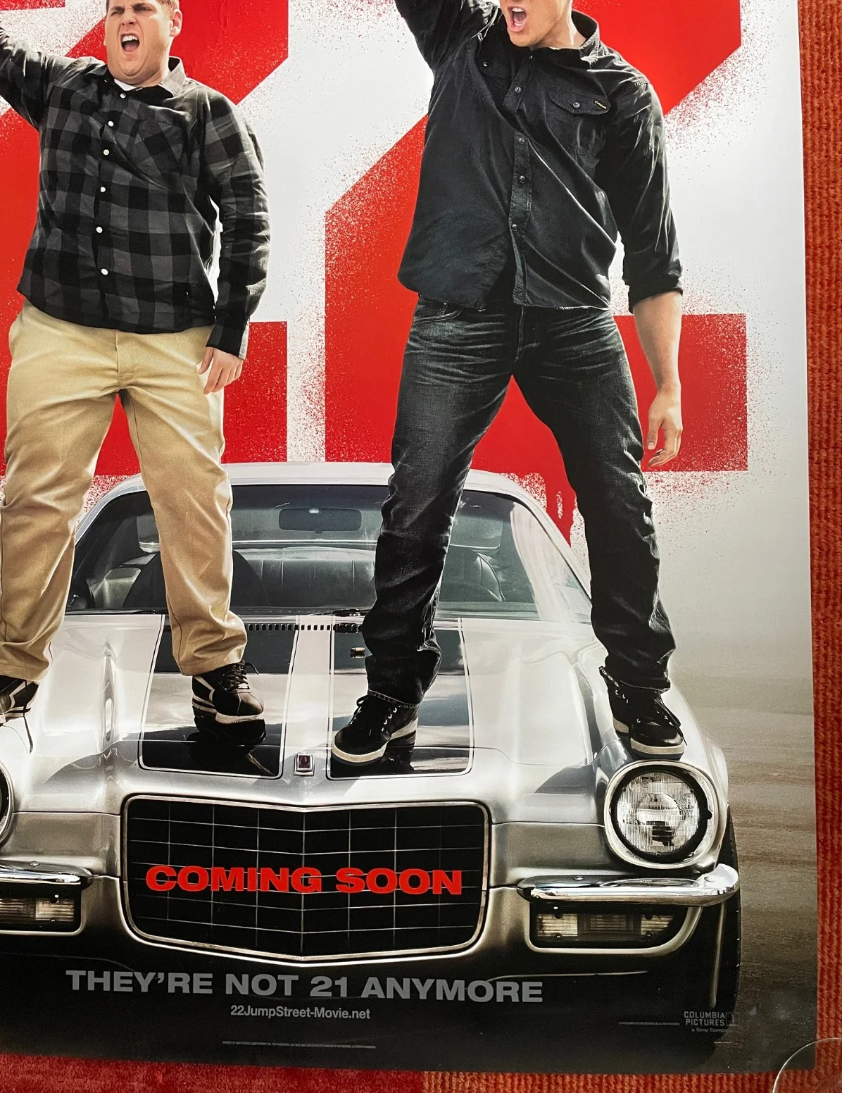 22 JUMP STREET (2014) Original UK One Sheet Movie Film Poster Channing Tatum, изображение 5
