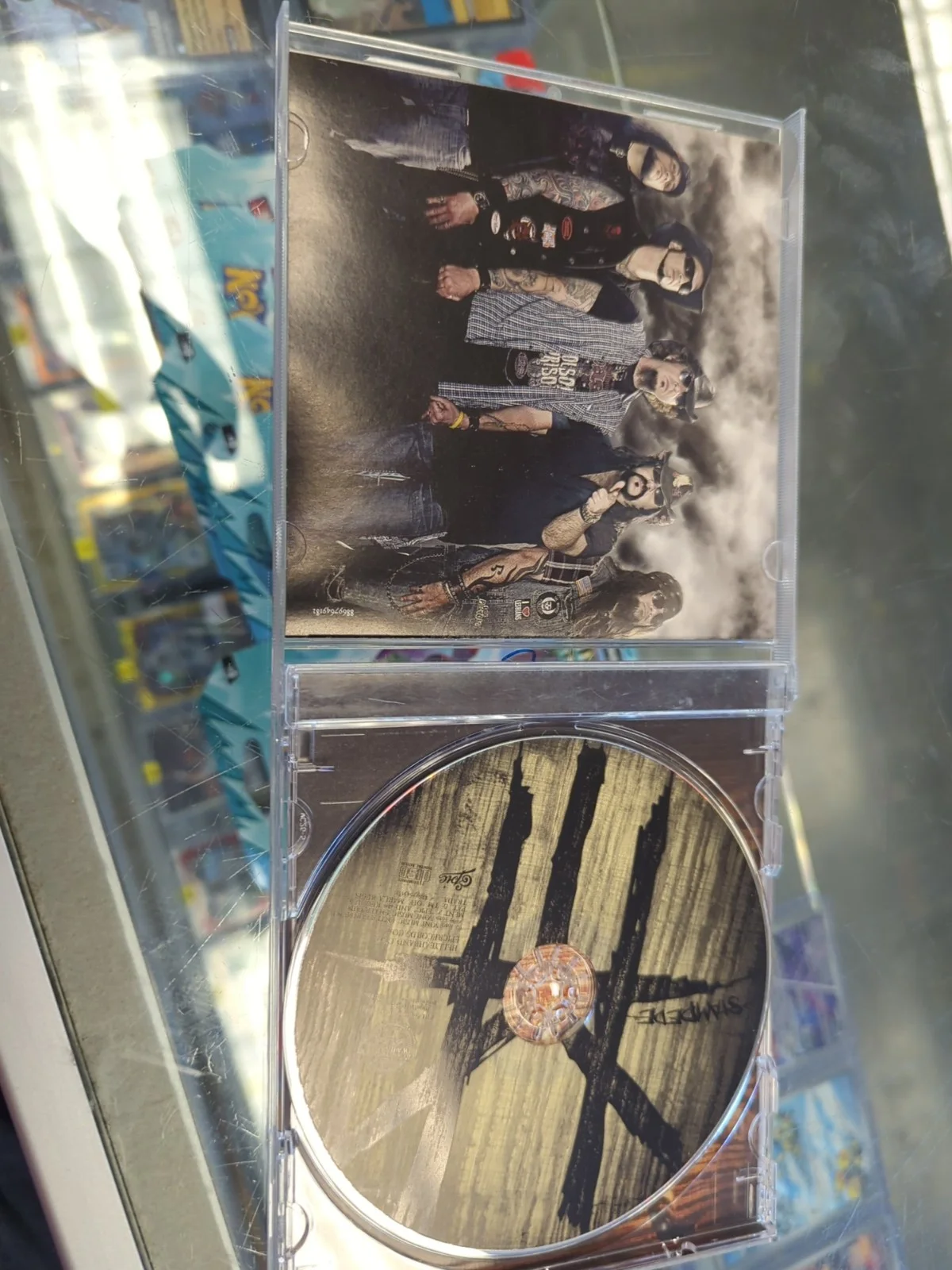 Hellyeah Stampede Autographed Cd Plus Ticket Stub, image 3