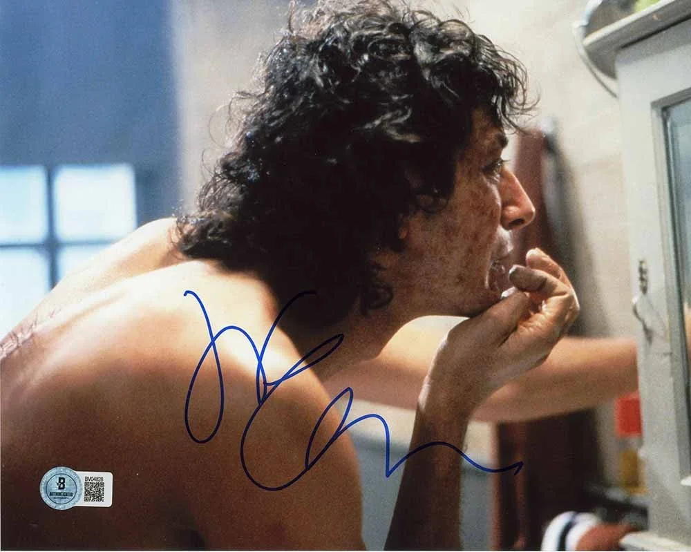jeff goldblum — Jeff Goldblum The Fly Autographed Signed 8x10 Photo Certified Authentic BAS COA