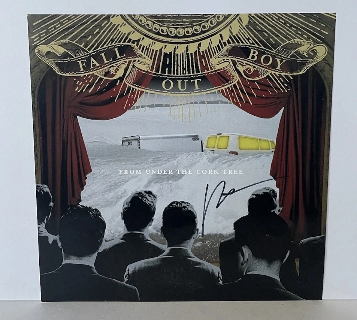 Fall Out Boy Patrick Stump Signed From Under The Cork Tree 12x12 Photo Proof, image 2