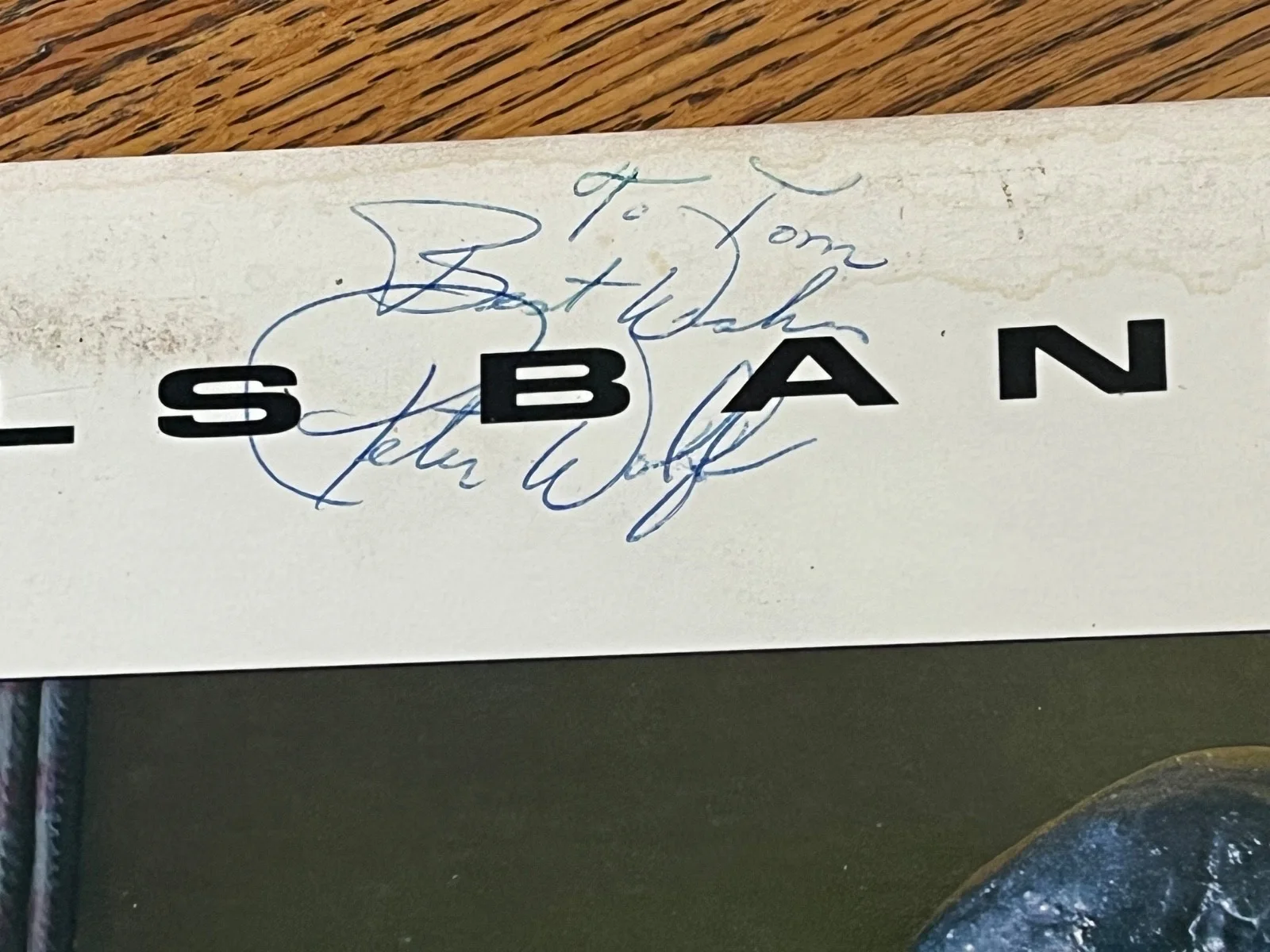 The J. Geils Band Autograph LP Freeze Frame Vinyl Record, изображение 3