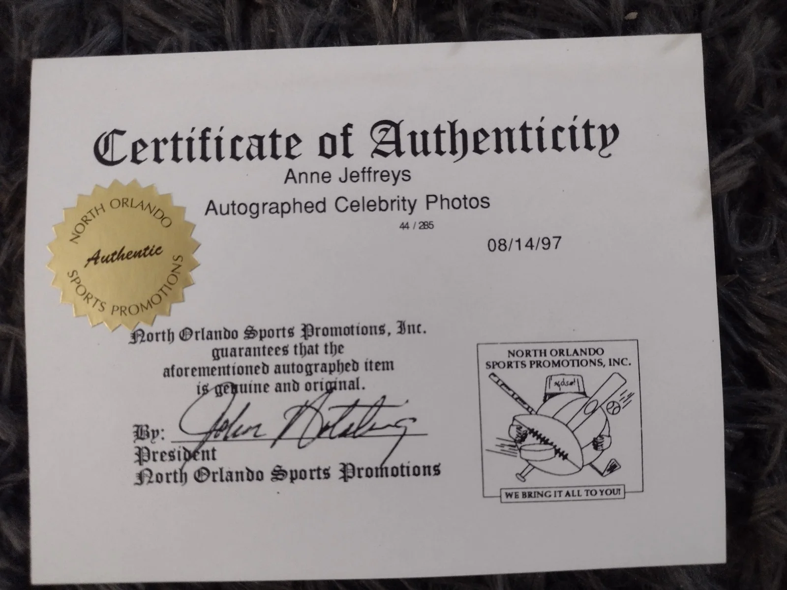 Set Of 4 Autographed Hollywood Icons Photos Fontaine Jeffreys Fairchild Baxter, изображение 3