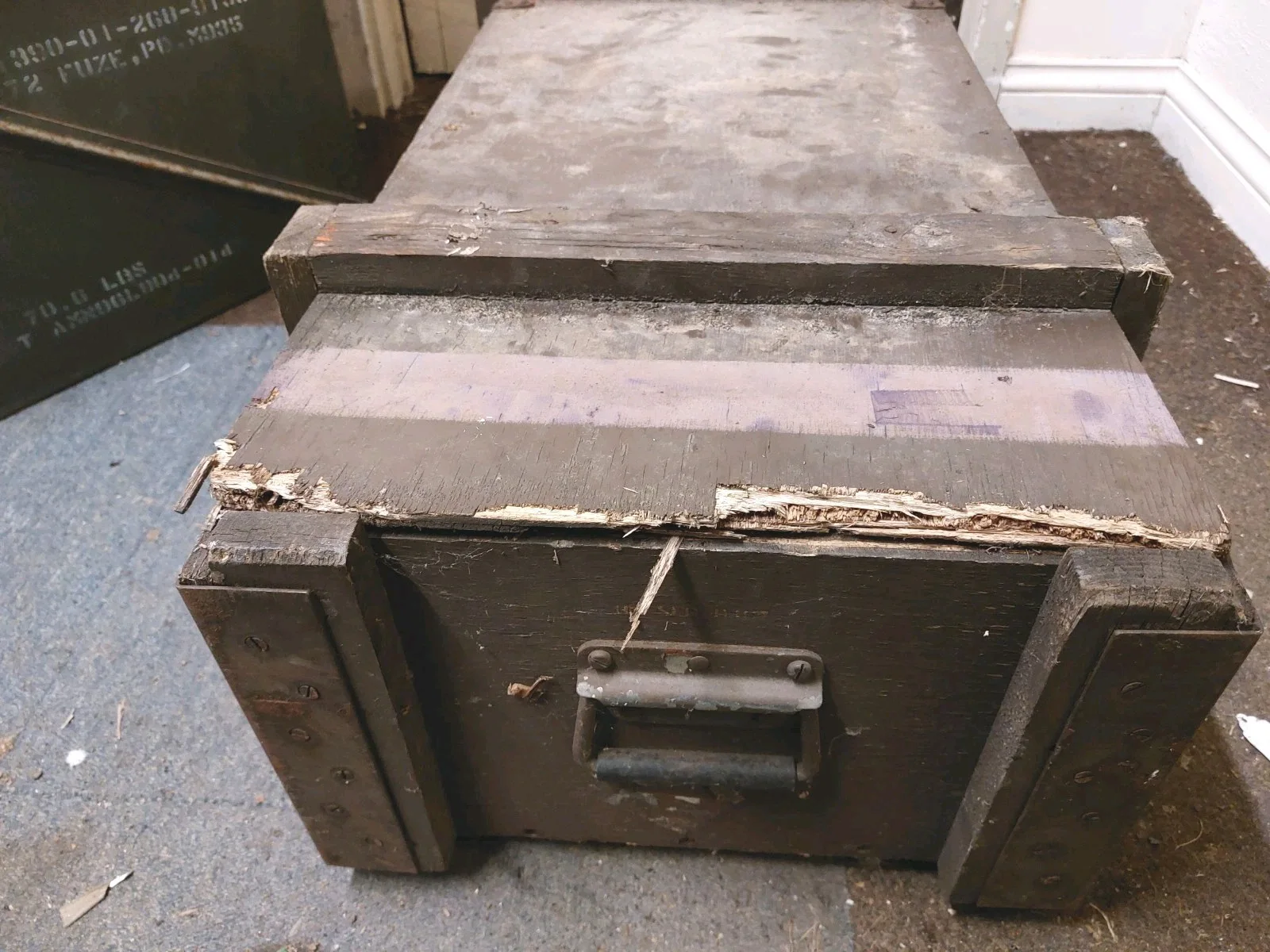 Original movie prop "Captain America Hydra Facility WOODEN CASE medium, изображение 3