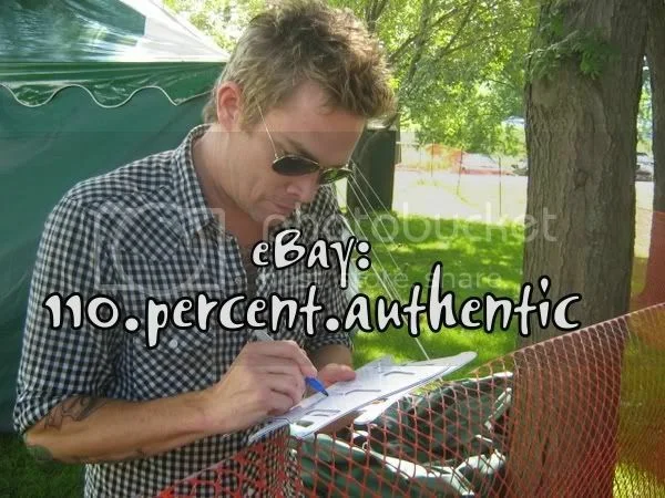 MARK MCGRATH SUGAR RAY SIGNED GUITAR PICKGUARD *EXACT PROOF*, image 3