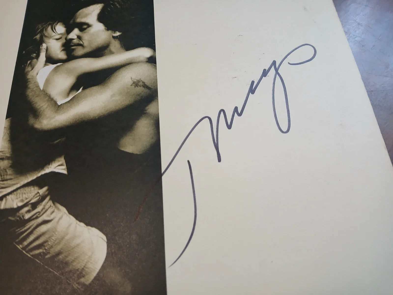 John Mellencamp autographed Big Daddy Album, image 2