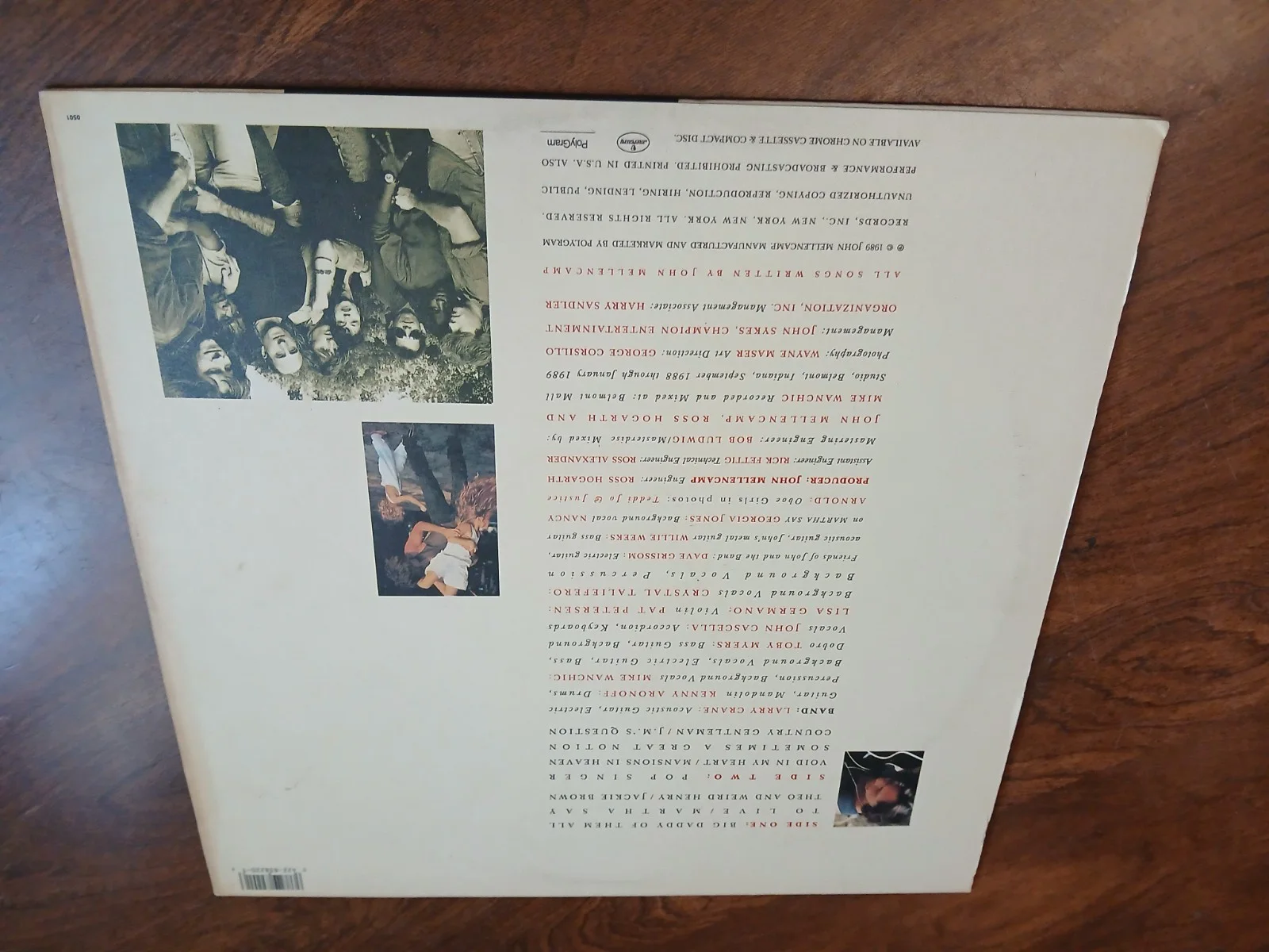 John Mellencamp autographed Big Daddy Album, image 5