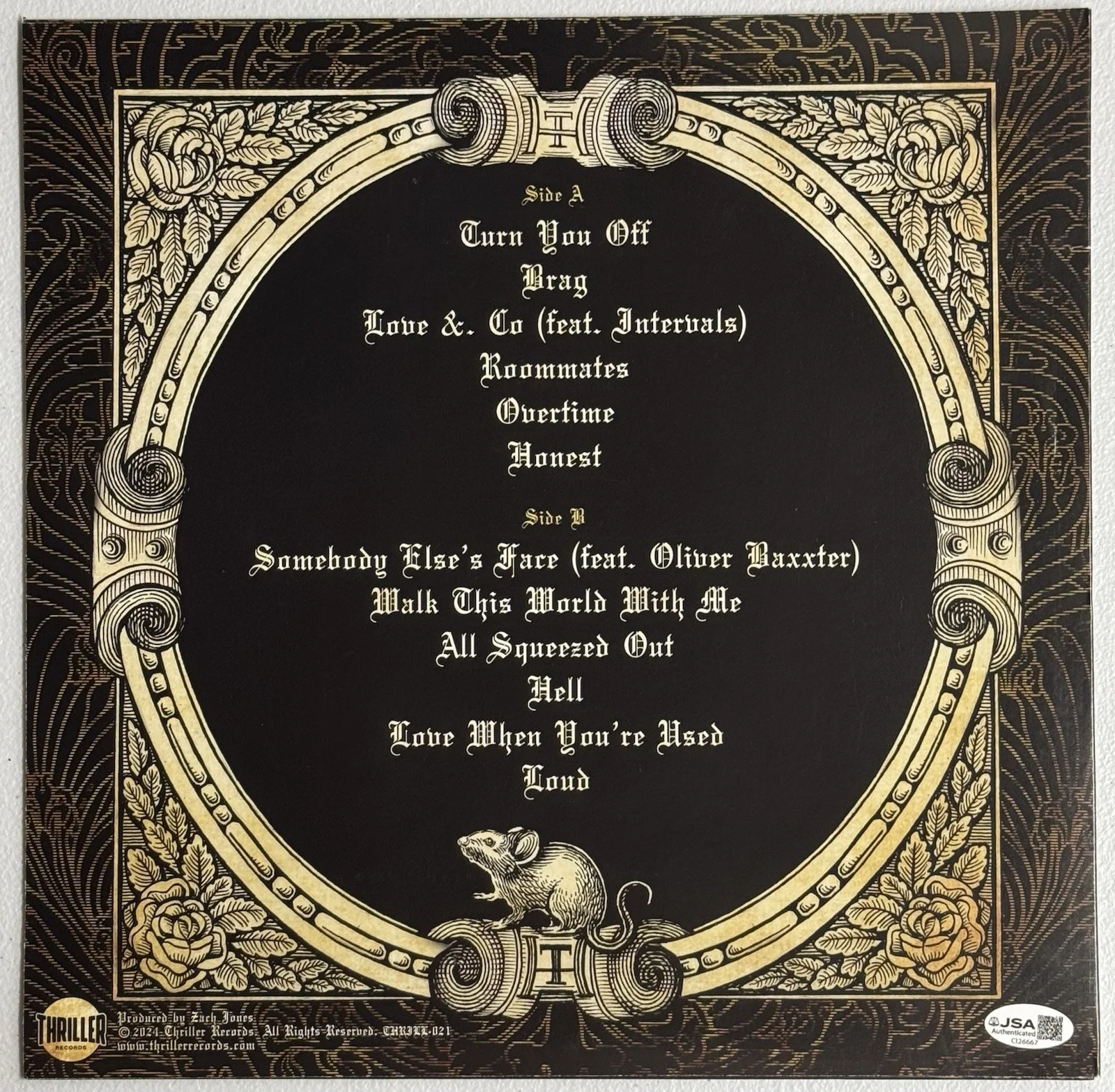 The Home Team Signed The Crucible Of Life Vinyl JSA COA All 4 Members, изображение 3