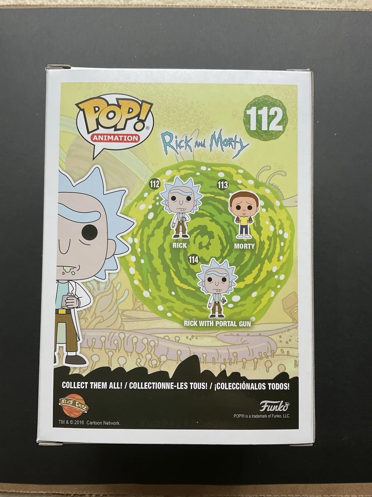 Dan Harmon — Dan Harmon Signed Rick and Morty Funko Pop #112 BAS Rick autographed Funko Pop, image 3