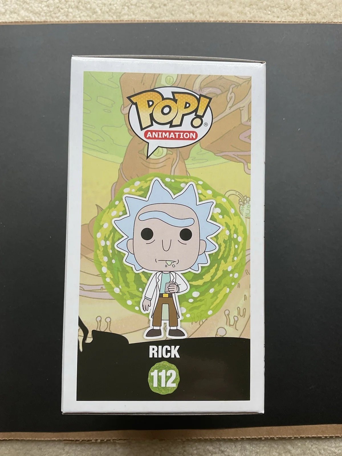 Dan Harmon — Dan Harmon Signed Rick and Morty Funko Pop #112 BAS Rick autographed Funko Pop, image 4