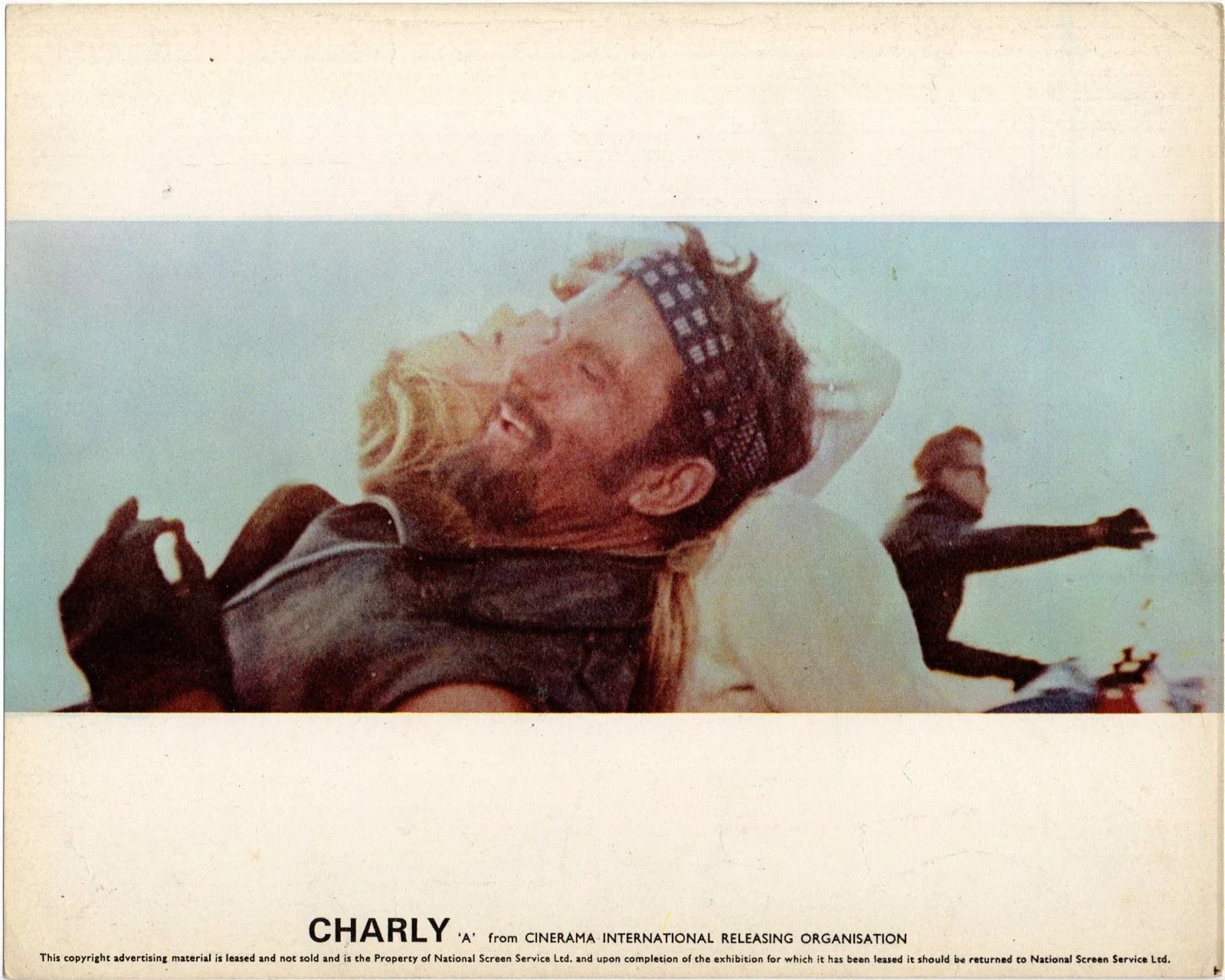 CHARLY 1968 Cliff Robertson, Lilia Skala 3 10x8 LOBBY CARDS, изображение 3