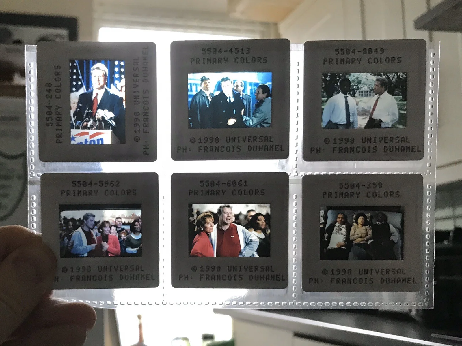 PRIMARY COLORS Original 1998 Movie Film Press Kit JOHN TRAVOLTA EMMA THOMPSON, изображение 5
