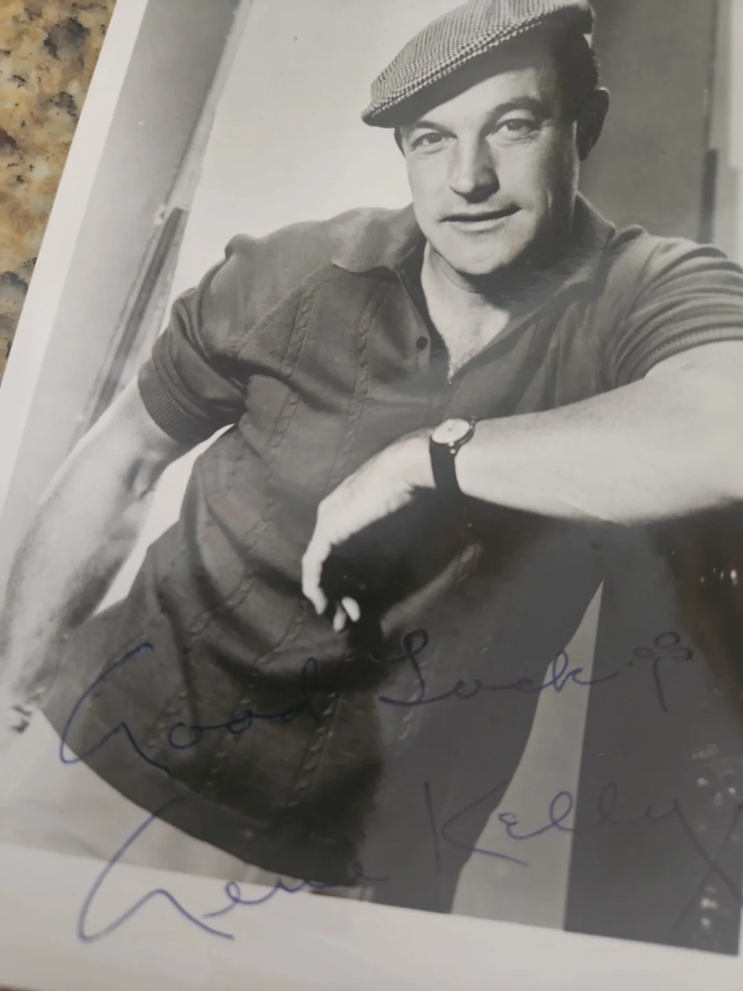 Gene Kelly Signed Autograph 5x7 Vintage Photo Hollywood Golden Age Auto, изображение 2