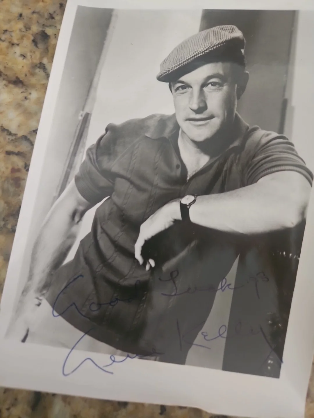 Gene Kelly Signed Autograph 5x7 Vintage Photo Hollywood Golden Age Auto, изображение 3