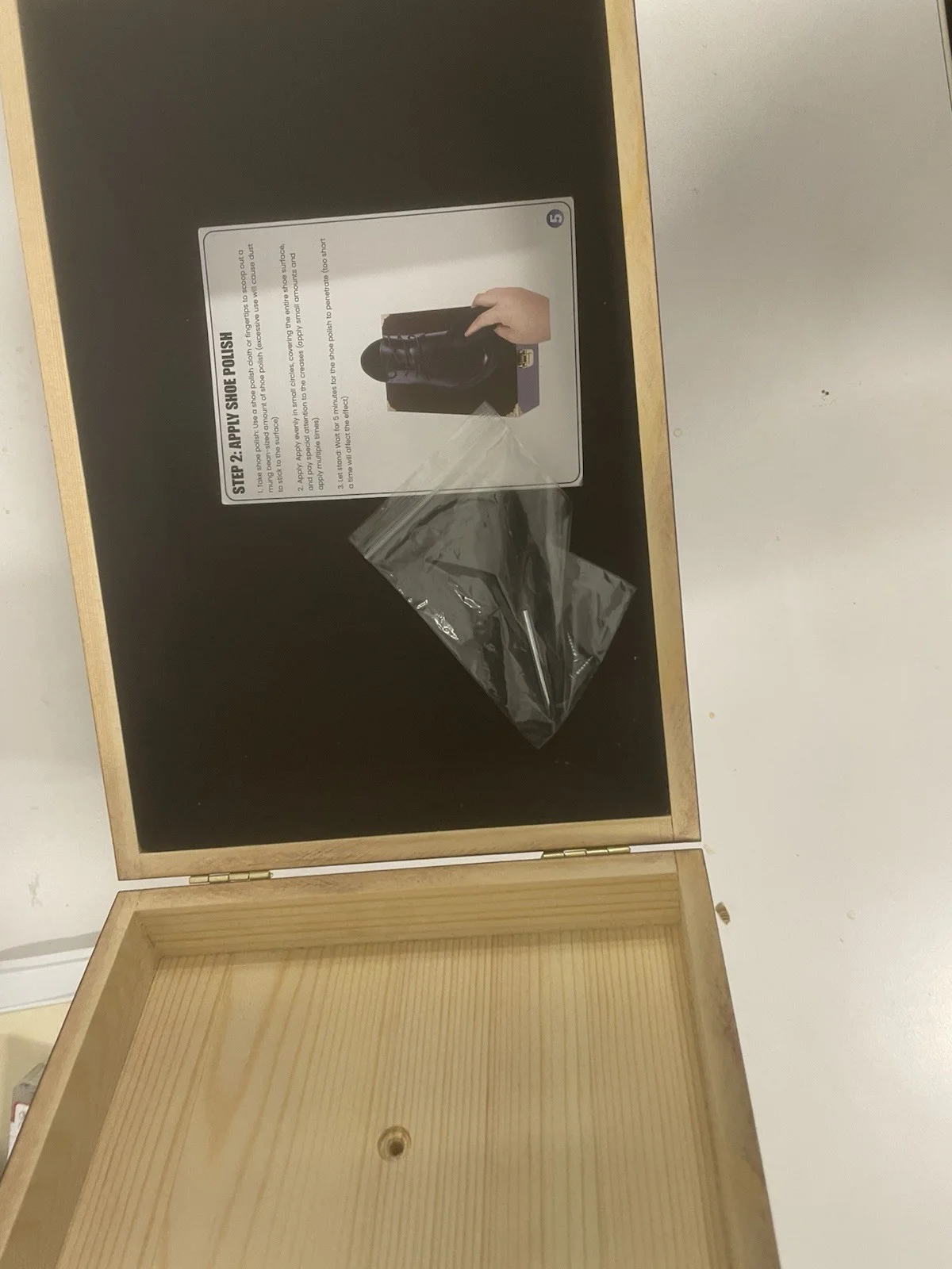 Chris Serrone — Chris Serrone “Goodfellas” The Kid Henry Signed Shine Box w/ Inscription JSA, изображение 5