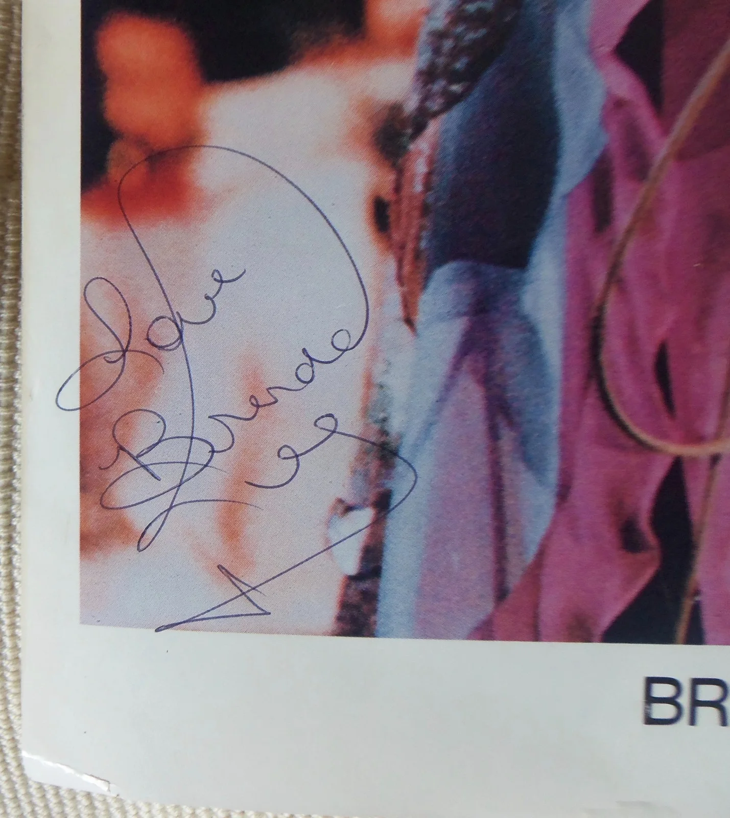 Brenda Lee signed Color Photogrph, изображение 2